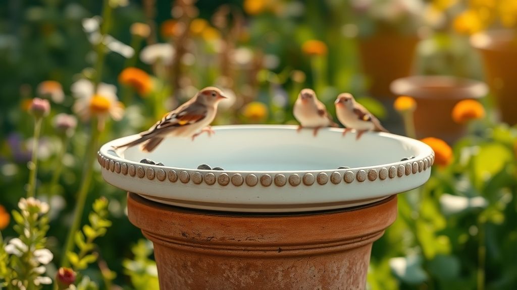 Bowl Bird Bath