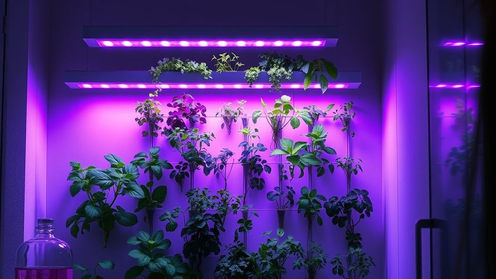Lighting Solutions for Indoor Herb