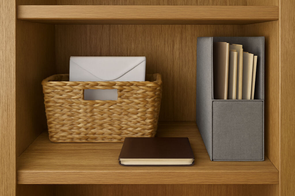 Create a Station for Mail and Bills