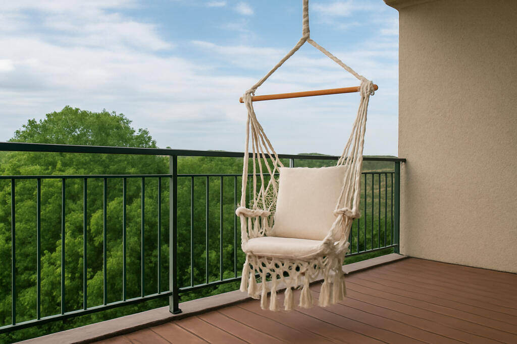 Hang a Hammock or Swing Chair