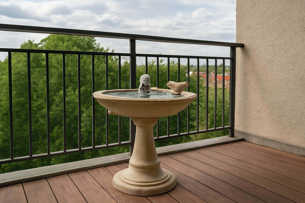 Incorporate a Small Water Feature