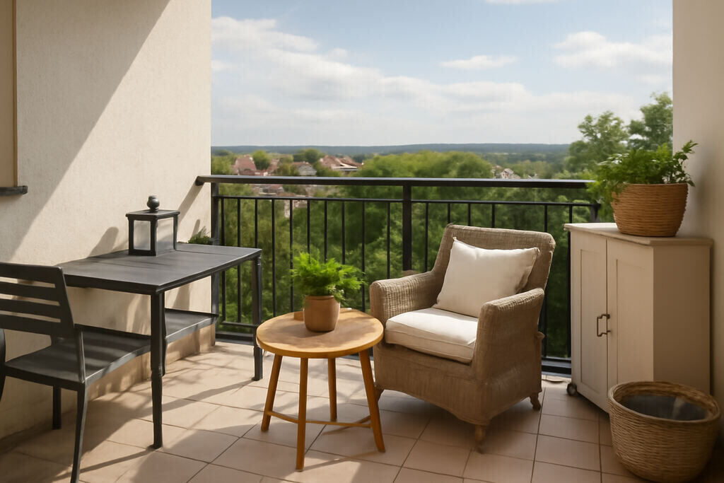 Keep the Balcony Clean and Tidy