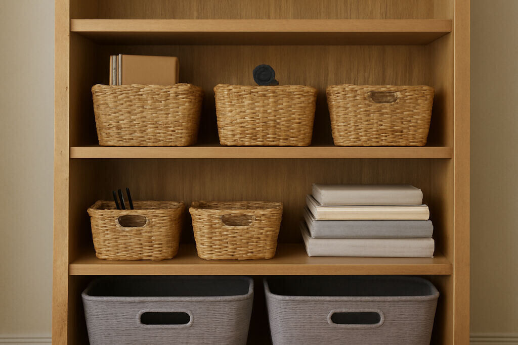 Use Baskets for Storage