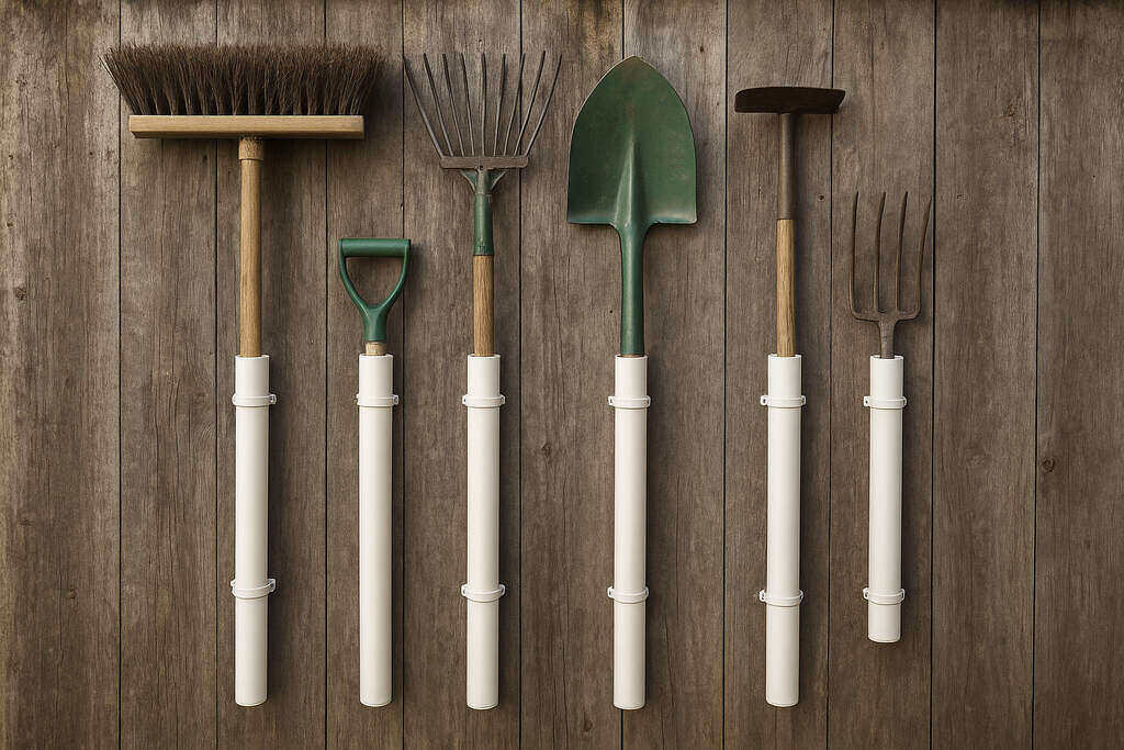 Use PVC Pipe for Tool Organization