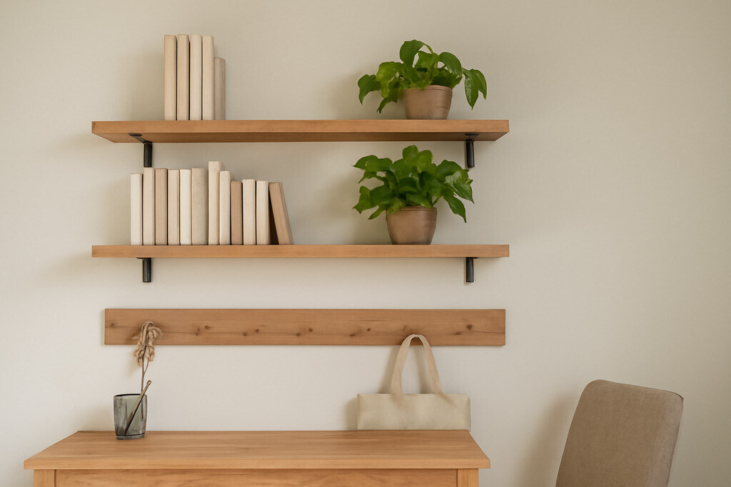 Use Vertical Storage Solutions